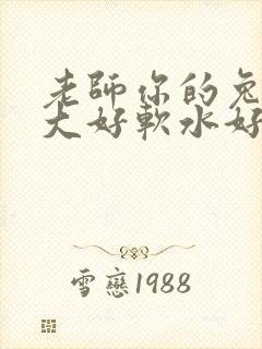 老师你的兔子好大好软水好多