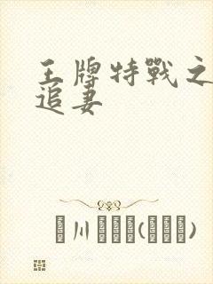 王牌特战之军少追妻