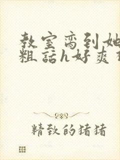 教室脔到她哭h粗话h好爽视频