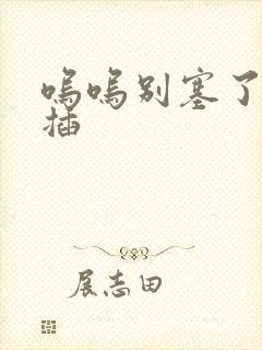 呜呜别塞了啊抽插