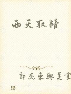 西天取精
