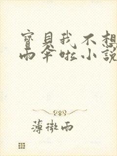 宝贝我不想带小雨伞啦小说