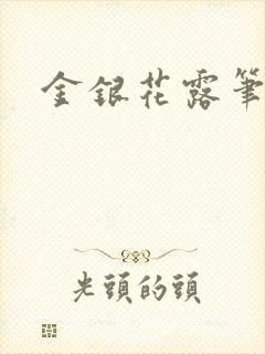 金银花露笔趣阁