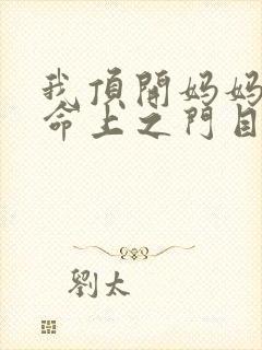 我顶开妈妈的生命上之门目录