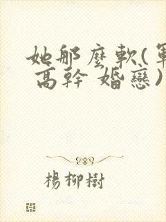 她那么软(军婚 高干 婚恋)完结