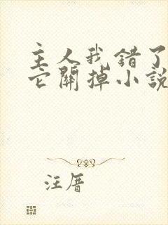 主人我错了请把它关掉小说