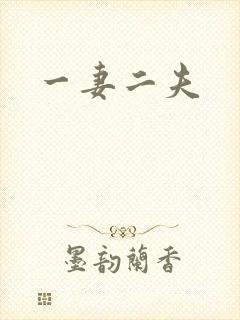 一妻二夫