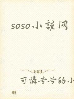 soso小说网