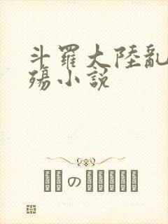 斗罗大陆乱世浮殇小说