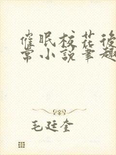 催眠校花后的日常小说笔趣阁