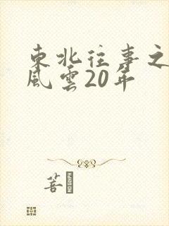 东北往事之黑道风云20年