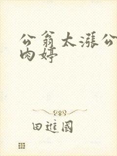 公翁太涨公欲息肉婷