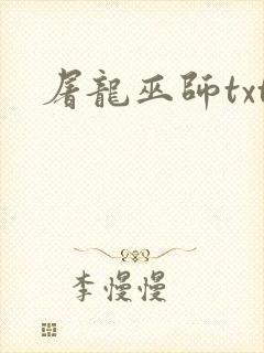 屠龙巫师txt