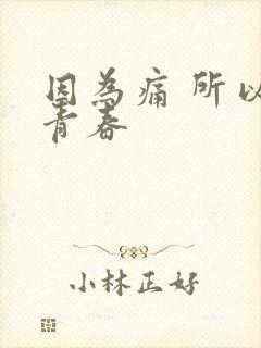 因为痛 所以叫青春