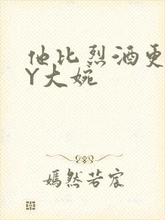 他比烈酒更撩BY大婉