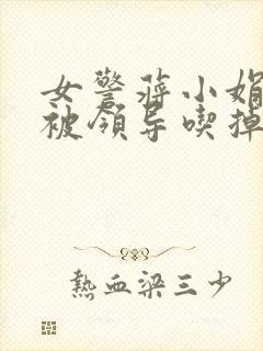 女警蒋小娟的奶被领导吃掉了