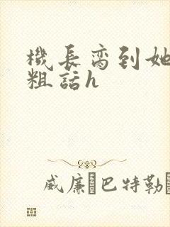 机长脔到她哭h粗话h