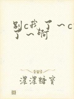 别c我了～c烂了～啊