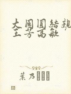 大团圆结亲情会王芳高敏