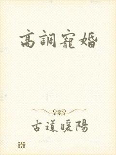 高调宠婚