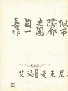 长日光阴似箭乱作一团都市言情