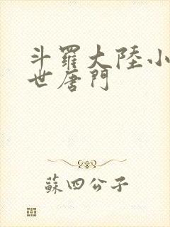 斗罗大陆小说绝世唐门