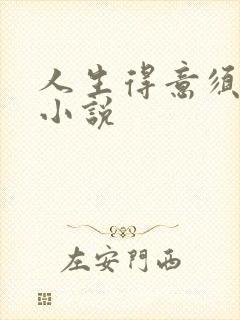 人生得意须纵欢小说