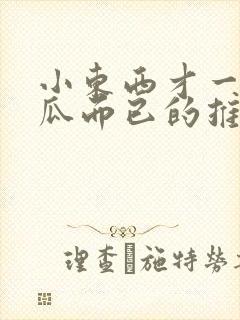 小东西才一根黄瓜而已的推荐书