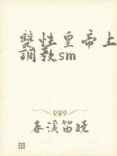 双性皇帝上朝被调教sm