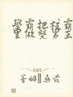 学霸把校霸往死里做双男主车