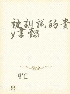 被训诫的贵妃by书懿