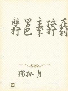 双男主按在怀里打巴掌打到哭