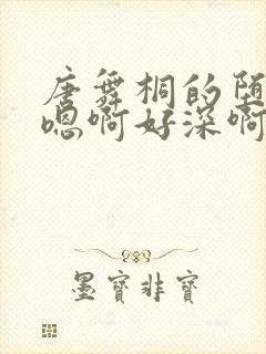 唐舞桐的堕落H嗯啊好深啊