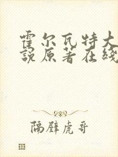 霍尔瓦特大街小说原著在线阅读