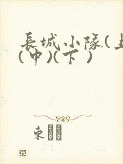长城小队(上)(中)(下 )