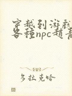 穿越到游戏里和各种npc赵青蔓