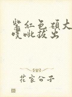 紫红色硕大噗呲噗呲拔出