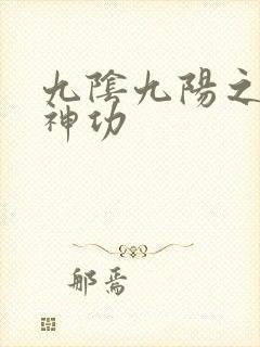 九阴九阳之阴阳神功