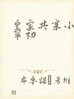 皇家共享小公主宁初