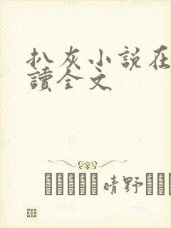 扒灰小说在线阅读全文