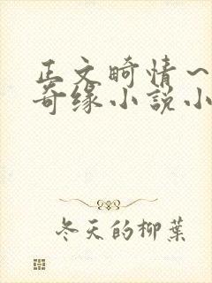 正文畸情～内裤奇缘小说小茹