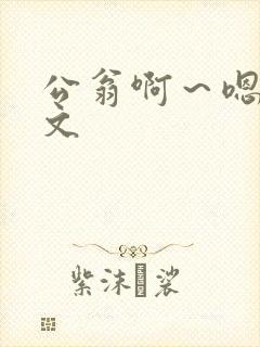 公翁啊～嗯啊h文