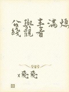 公与丰满熄4在线观看