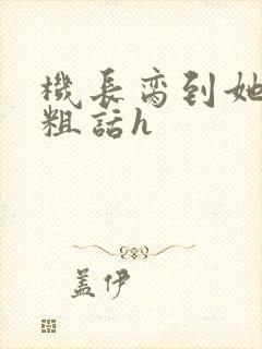 机长脔到她哭h粗话h