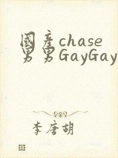 国产chase男男GayGay