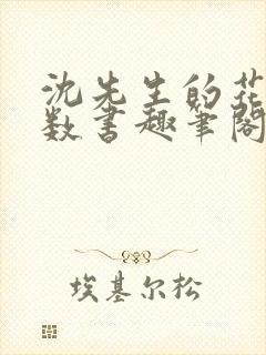 沈先生的花式调数书趣笔阁