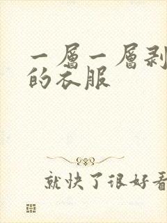 一层一层剥开你的衣服
