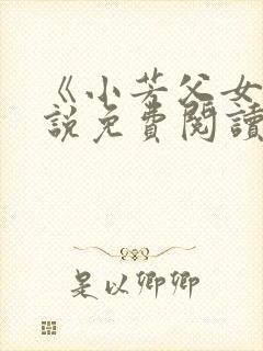 《小芳父女》小说免费阅读