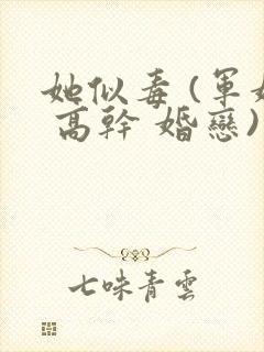 她似毒 (军婚 高干 婚恋)完结