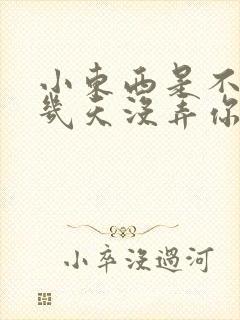 小东西是不是好几天没弄你了作文